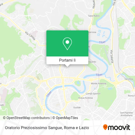 Mappa Oratorio Preziosissimo Sangue
