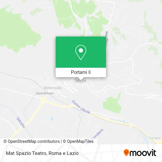 Mappa Mat Spazio Teatro