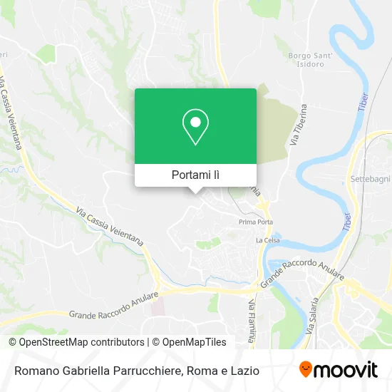 Mappa Romano Gabriella Parrucchiere