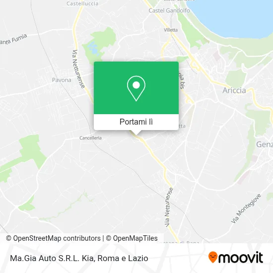 Mappa Ma.Gia Auto S.R.L. Kia