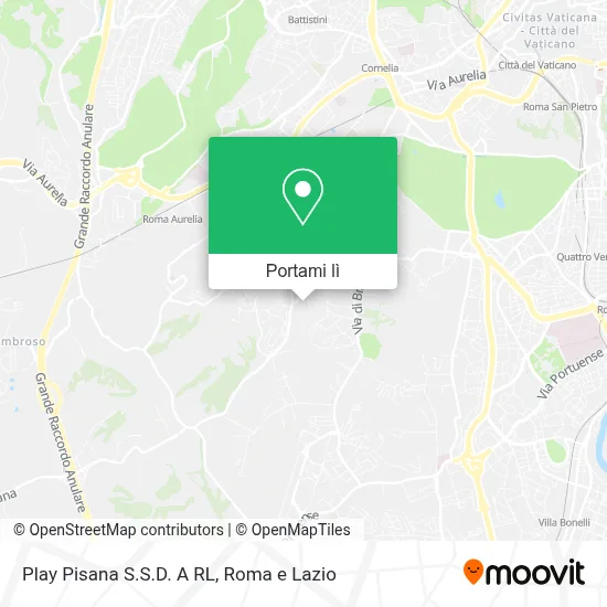 Mappa Play Pisana S.S.D. A RL