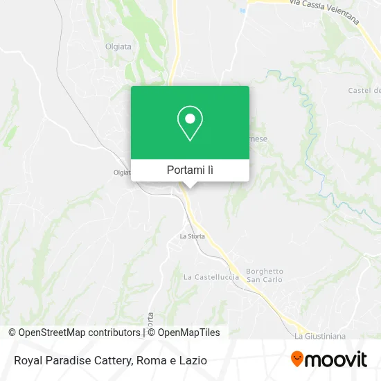 Mappa Royal Paradise Cattery