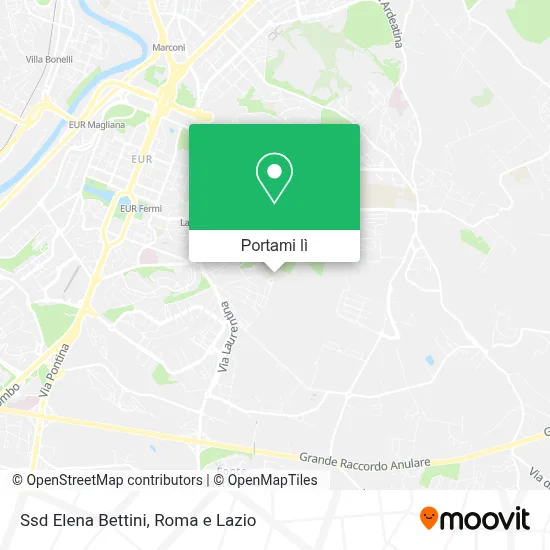 Mappa Ssd Elena Bettini