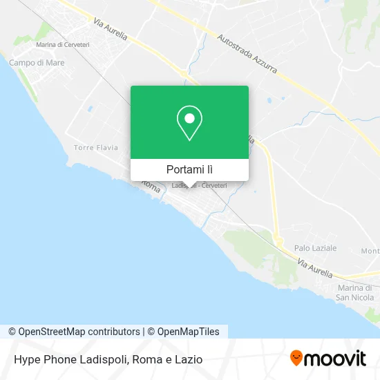 Mappa Hype Phone Ladispoli
