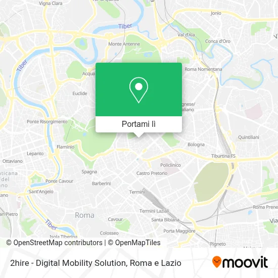 Mappa 2hire - Digital Mobility Solution