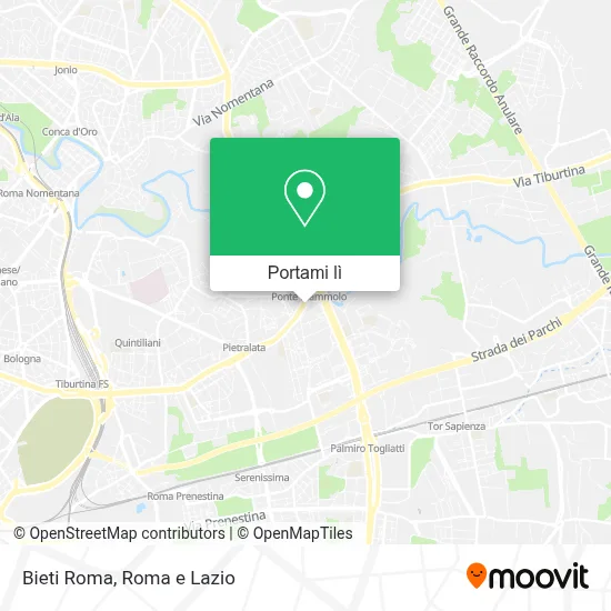 Mappa Bieti Roma