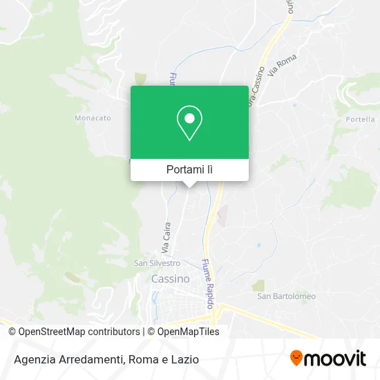 Mappa Agenzia Arredamenti