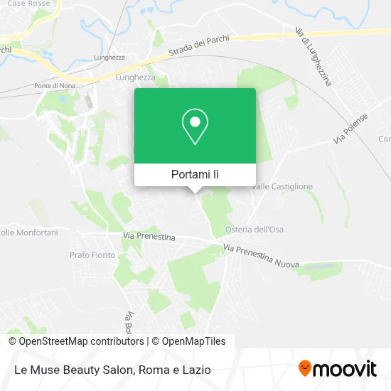 Mappa Le Muse Beauty Salon