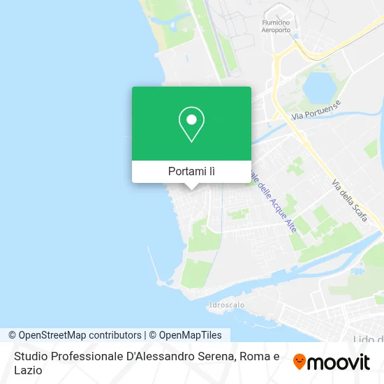 Mappa Studio Professionale D'Alessandro Serena