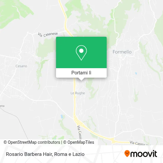 Mappa Rosario Barbera Hair
