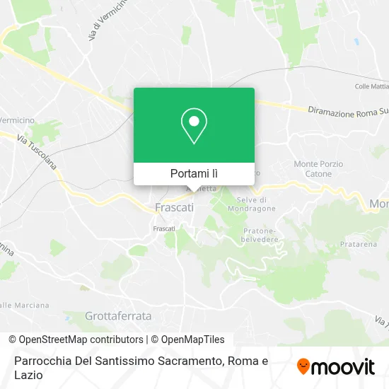Mappa Parrocchia Del Santissimo Sacramento