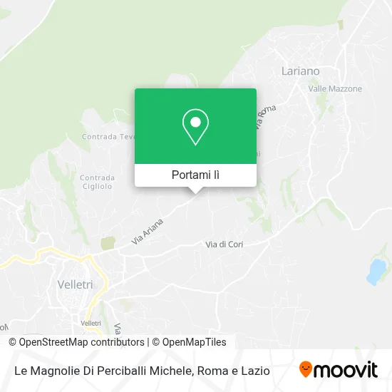 Mappa Le Magnolie Di Perciballi Michele