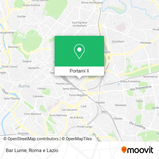 Mappa Bar Lume
