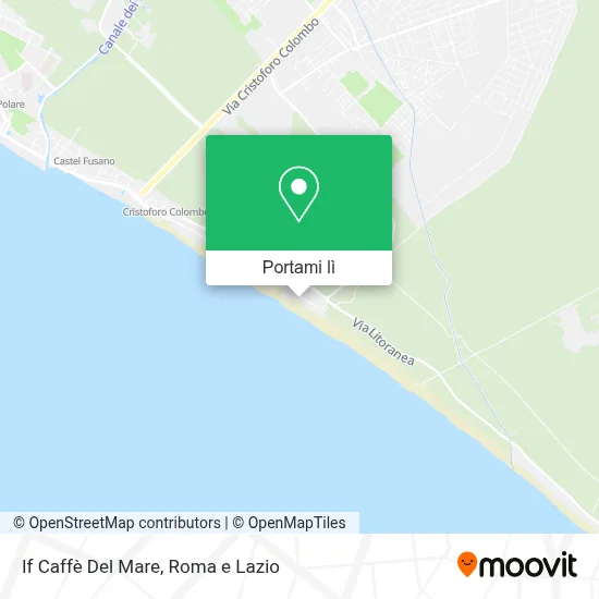 Mappa If Caffè Del Mare