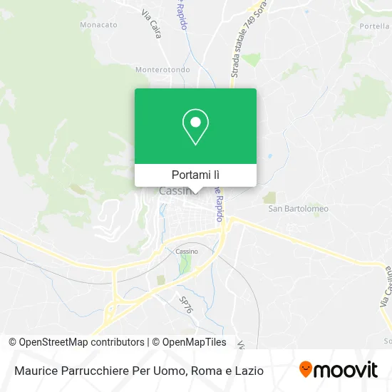 Mappa Maurice Parrucchiere Per Uomo