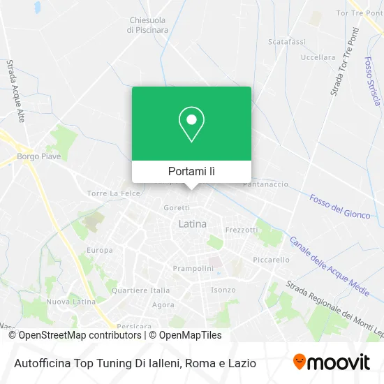 Mappa Autofficina Top Tuning Di Ialleni
