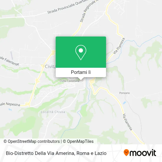 Mappa Bio-Distretto Della Via Amerina