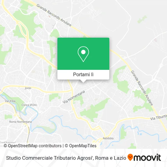 Mappa Studio Commerciale Tributario Agrosi'