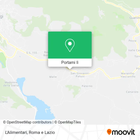 Mappa L'Alimentari