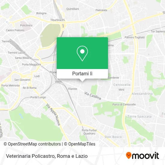 Mappa Veterinaria Policastro