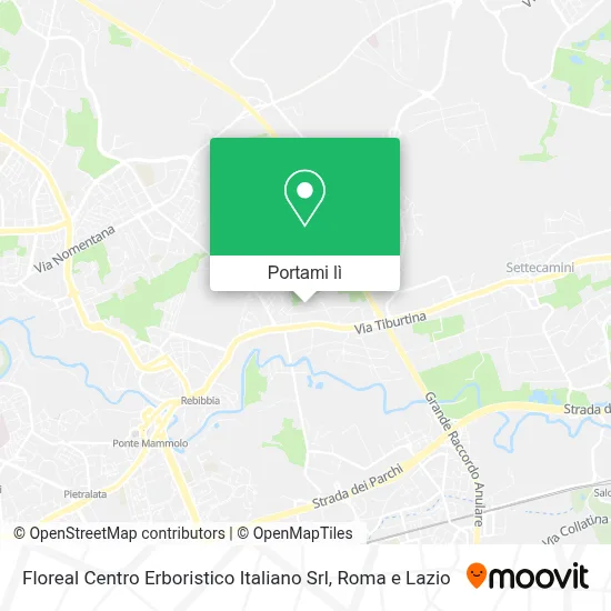 Mappa Floreal Centro Erboristico Italiano Srl