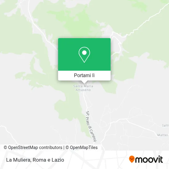 Mappa La Muliera