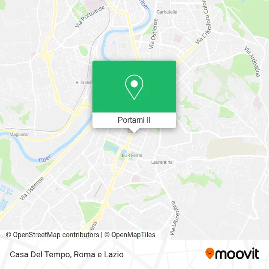 Mappa Casa Del Tempo