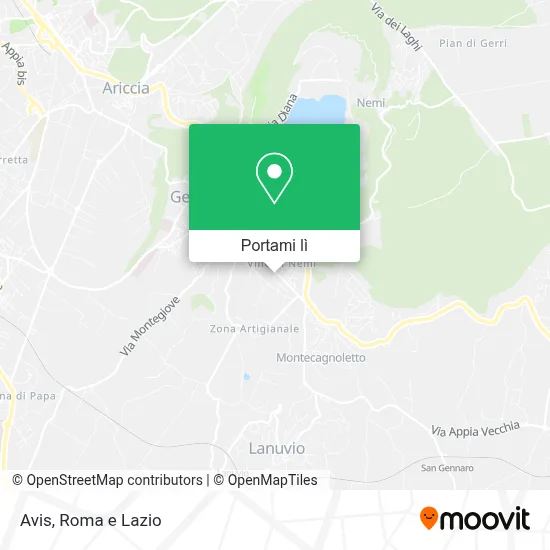 Mappa Avis