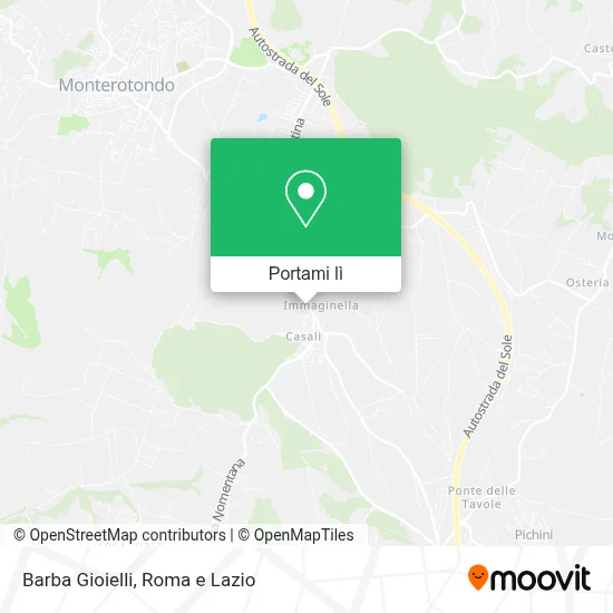 Mappa Barba Gioielli
