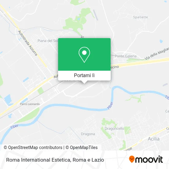 Mappa Roma International Estetica