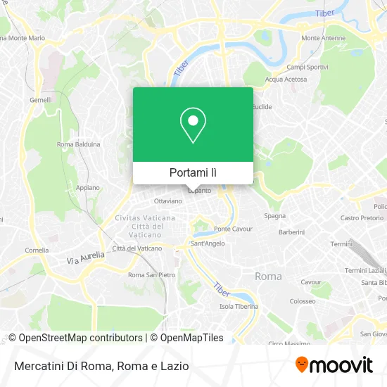 Mappa Mercatini Di Roma