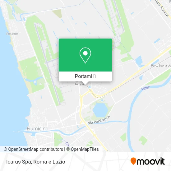Mappa Icarus Spa