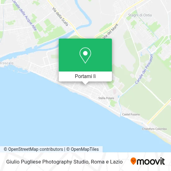Mappa Giulio Pugliese Photography Studio