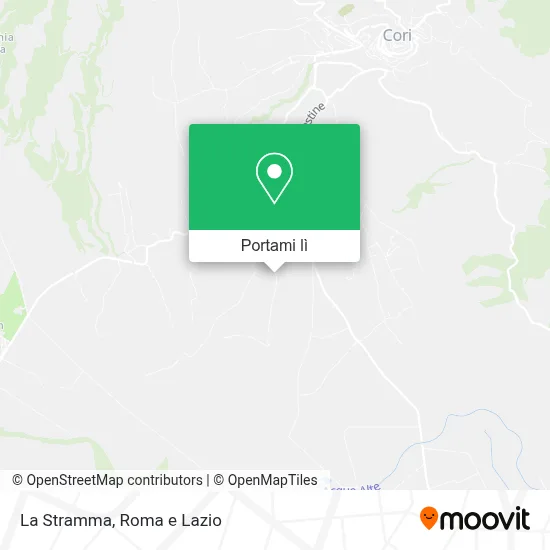 Mappa La Stramma