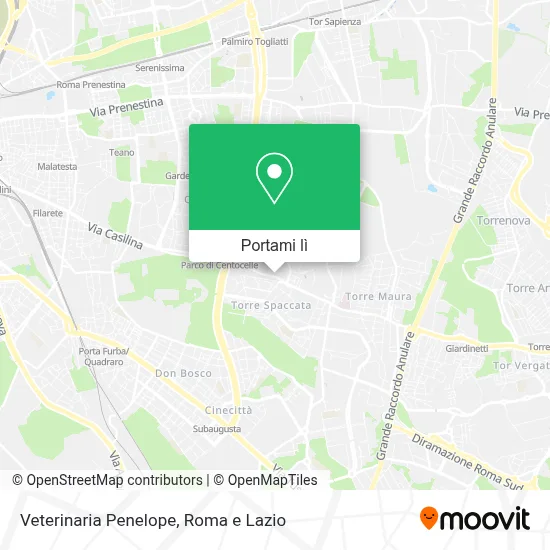 Mappa Veterinaria Penelope