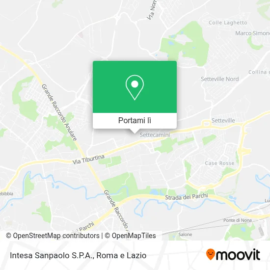 Mappa Intesa Sanpaolo S.P.A.