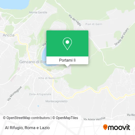 Mappa Al Rifugio