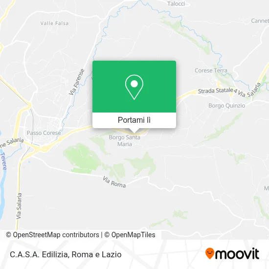 Mappa C.A.S.A. Edilizia