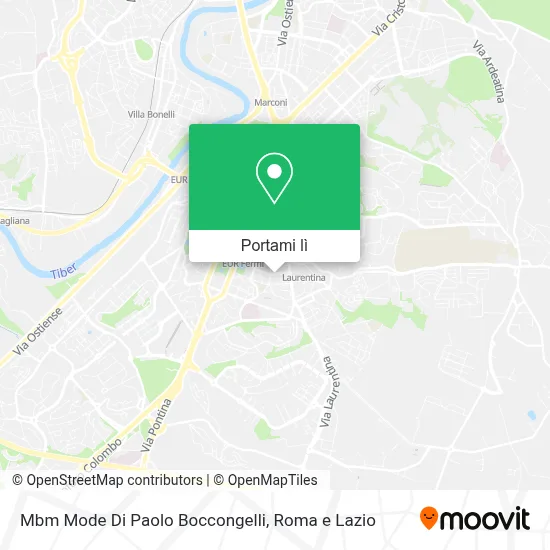 Mappa Mbm Mode Di Paolo Boccongelli