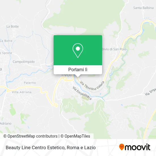 Mappa Beauty Line Centro Estetico