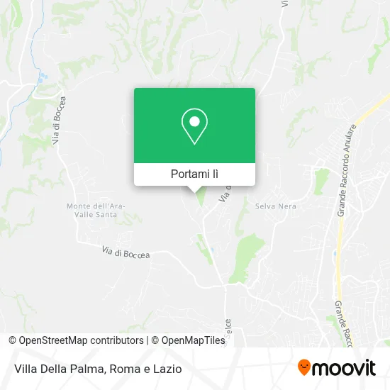 Mappa Villa Della Palma