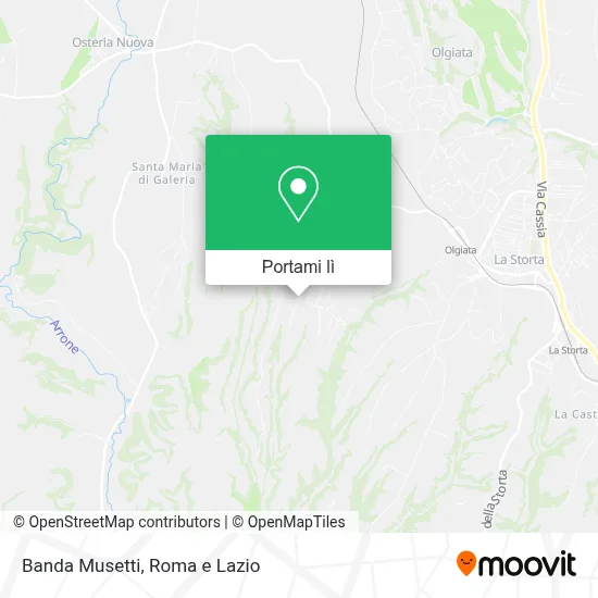 Mappa Banda Musetti