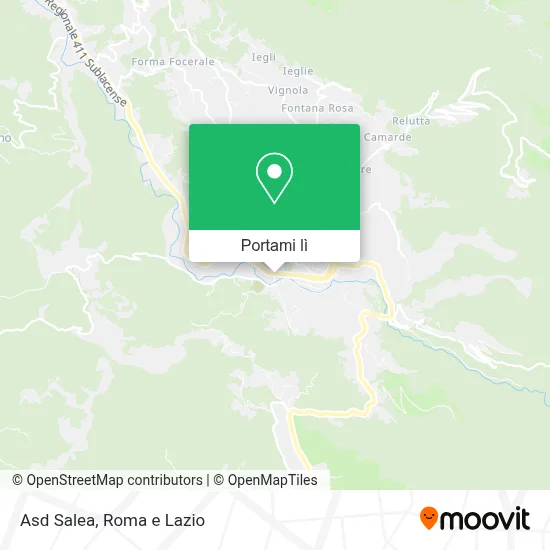 Mappa Asd Salea