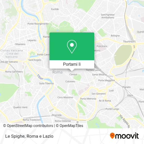 Mappa Le Spighe