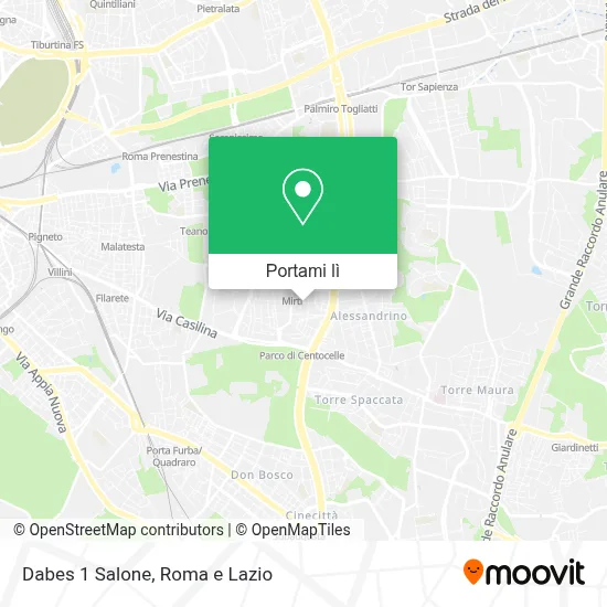 Mappa Dabes 1 Salone