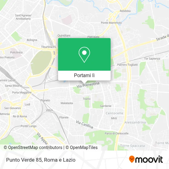 Mappa Punto Verde 85