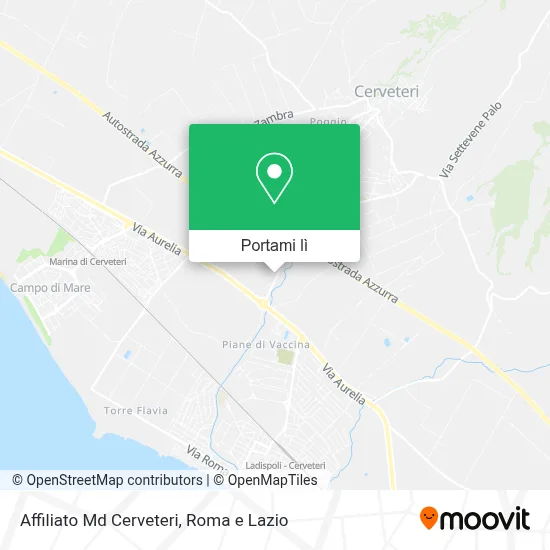Mappa Affiliato Md Cerveteri
