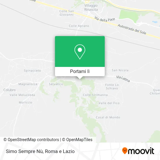 Mappa Simo Sempre Nù