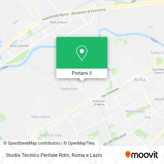 Mappa Studio Tecnico Peritale Rdm