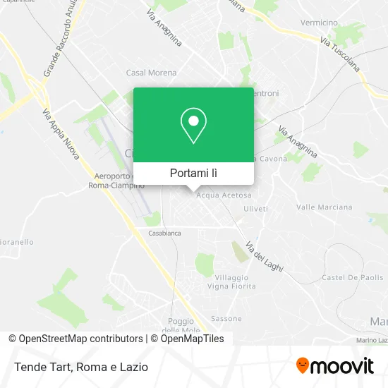 Mappa Tende Tart
